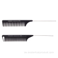 Hitzebeständiger Vellen Carbon Rat Tail Comb aus Kunststoff